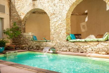 Piscine, Château de Siran · Hôtel Spa Hérault · Massage Hérault